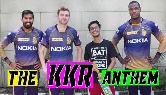 KKR Anthem Song Lyrics - Bong Guy