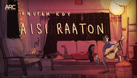 Aisi Raaton Lyrics by Anupam Roy Song